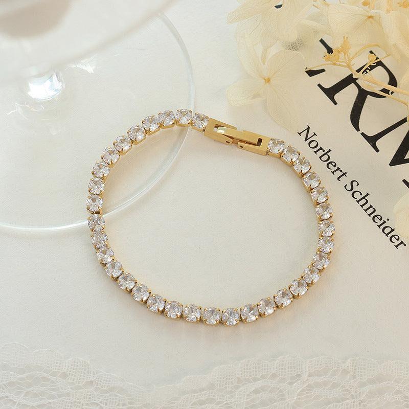 Ins Cold element titanium steel Bracelet