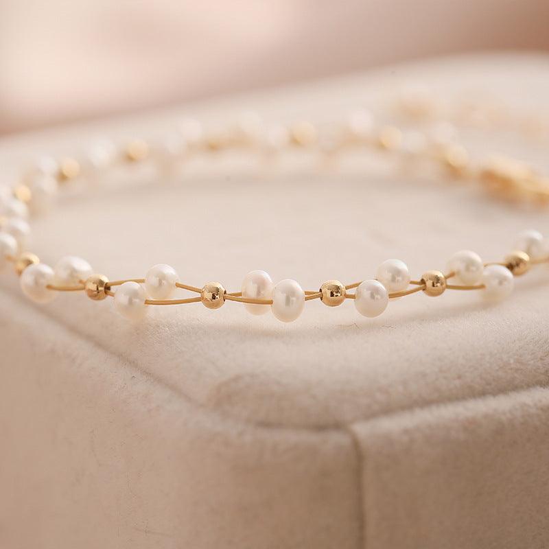 Pearl Braided Bracelet