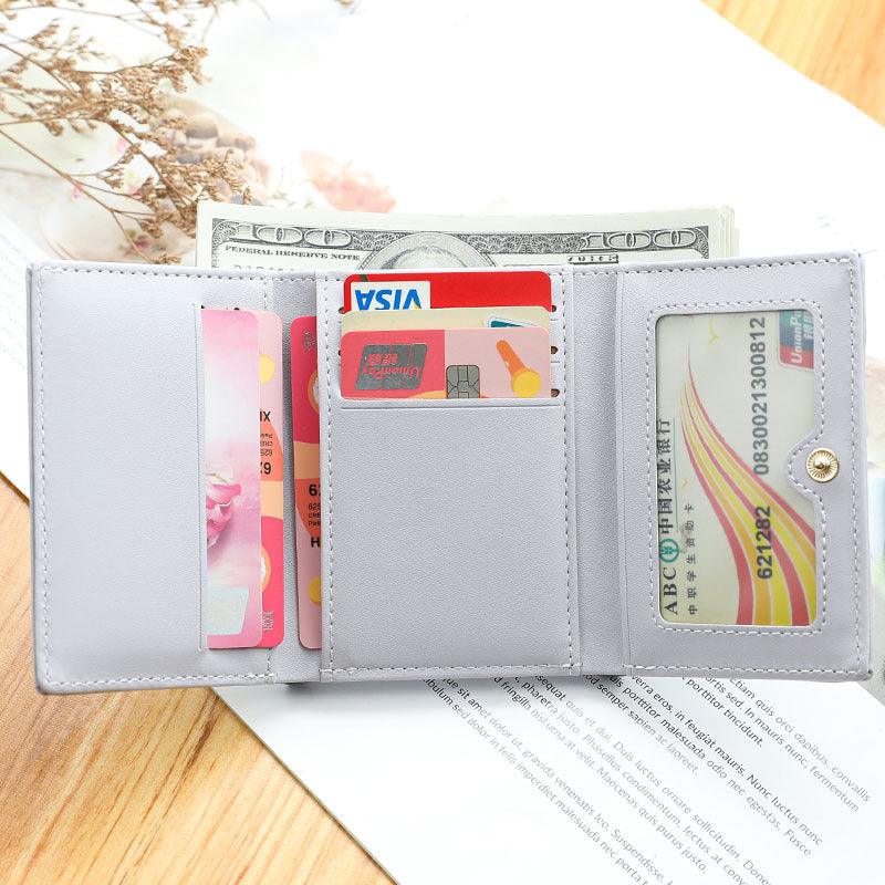 Press Button Bear Cartoon Coin Purse