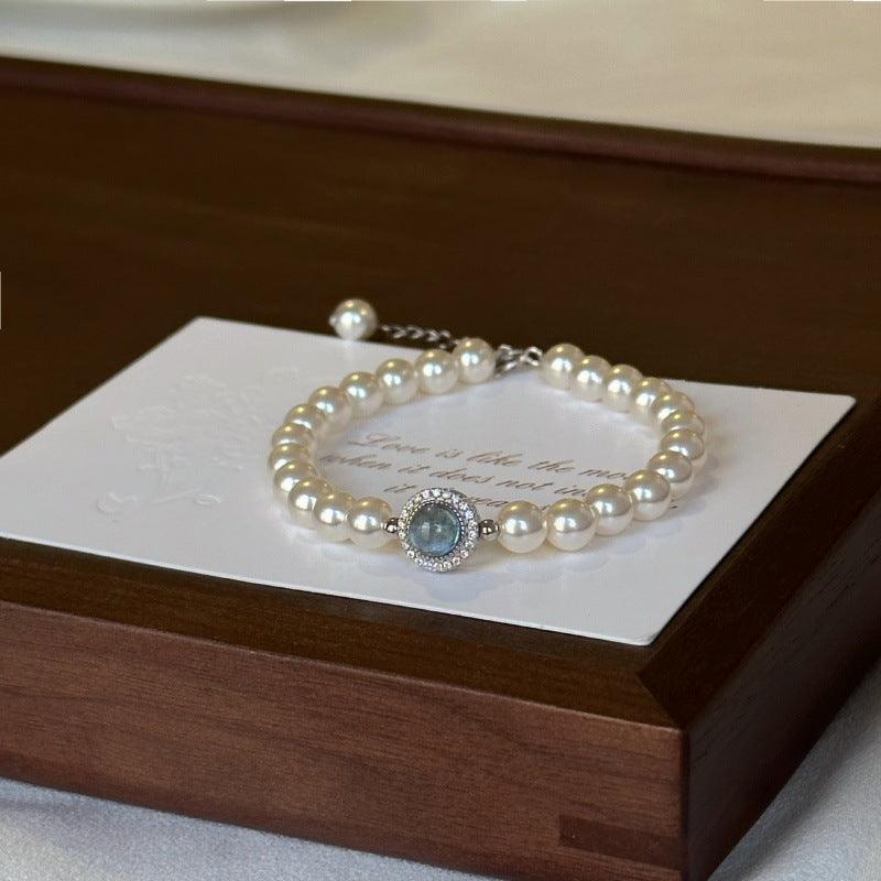 French Vintage Style Pearl Bracelet