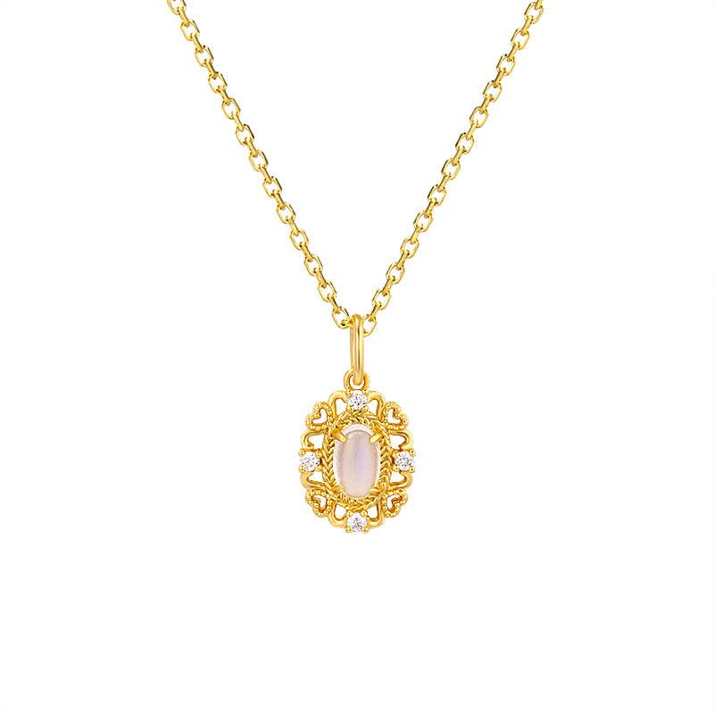 Moonstone Necklace S925 Silver