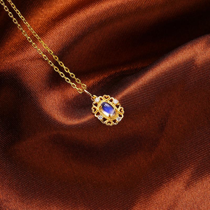 Moonstone Necklace S925 Silver