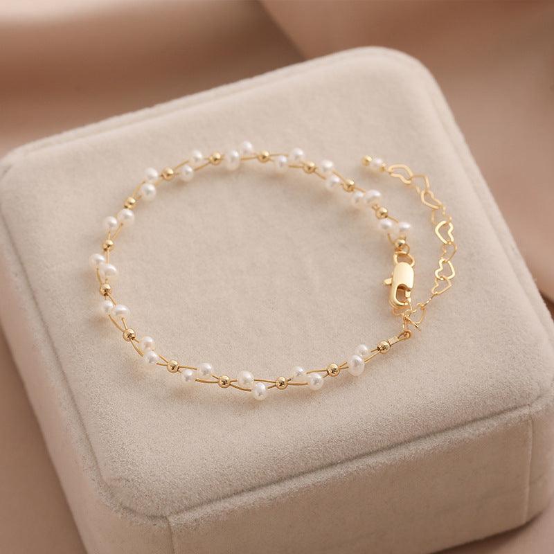 Pearl Braided Bracelet