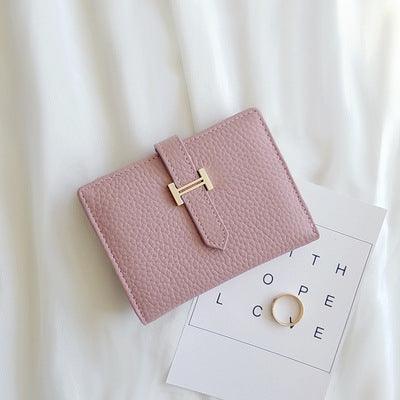 Petit Portefeuille Première Couche Cuir de Vachette H