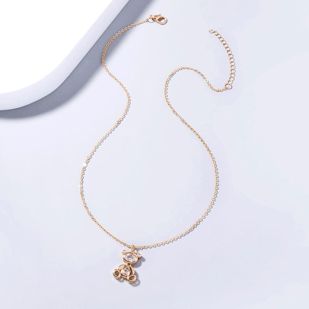 Collier Teddy Zircon