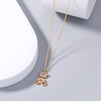 Collier Teddy Zircon