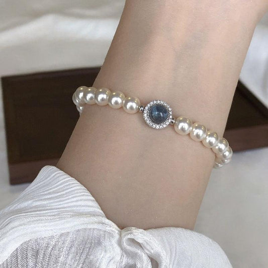 Bracelet de perles de style vintage français