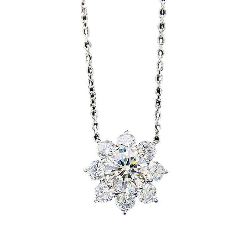 Collier Tournesol Diamants