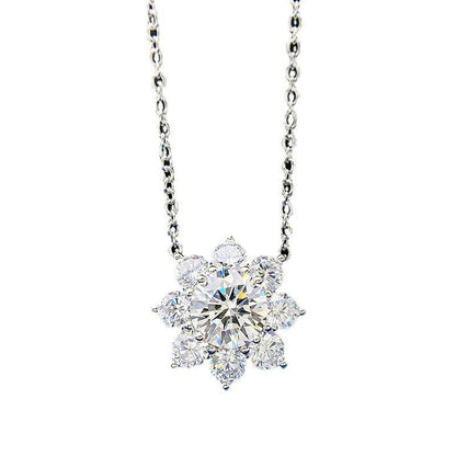 Collier Tournesol Diamants