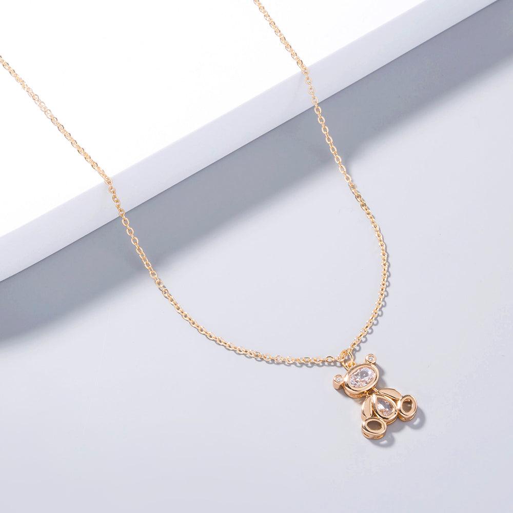 Collier Teddy Zircon