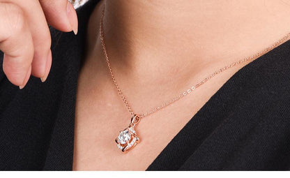 Moissan Diamond Windmill Pendant 1 carat