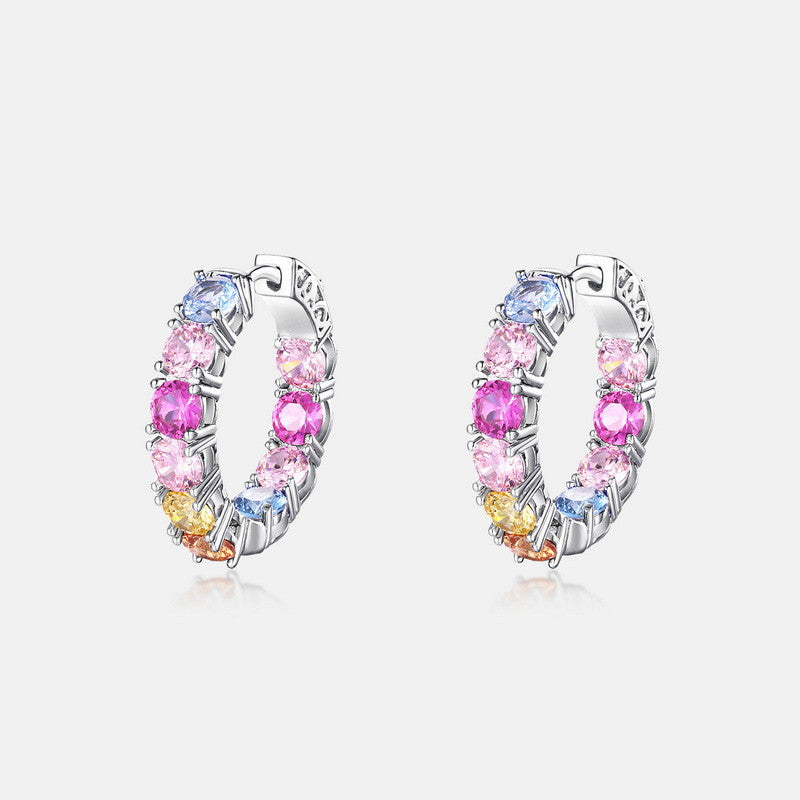 Colorful Earrings Studs