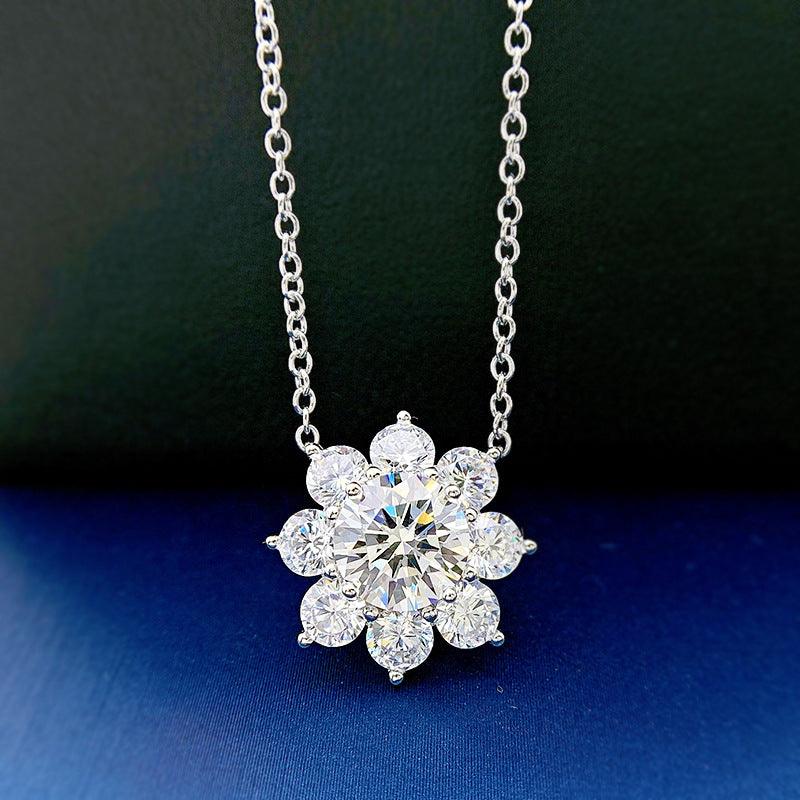 Collier Tournesol Diamants