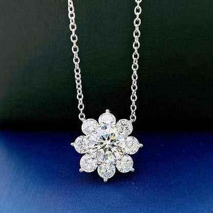 Collier Tournesol Diamants