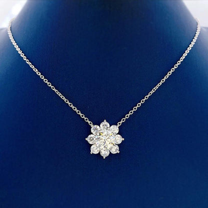 Collier Tournesol Diamants