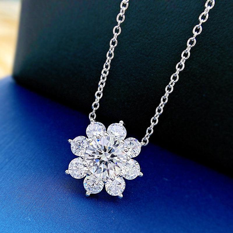 Collier Tournesol Diamants