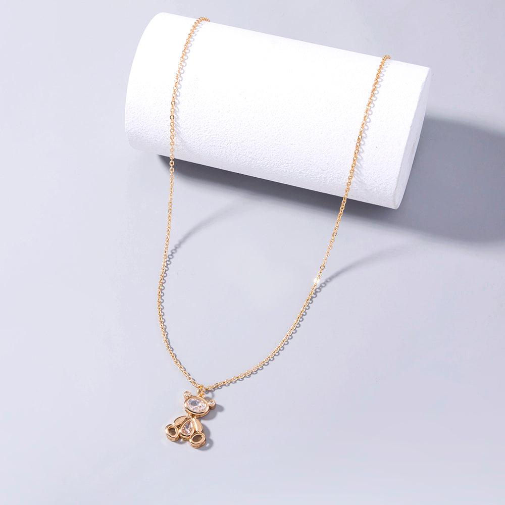 Collier Teddy Zircon